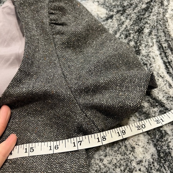 Rebecca Taylor Short Sleeve Tweed Mini Dress With Rosettes Hemline - Picture 11 of 16